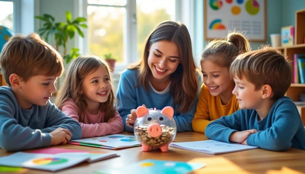 découvrez comment le micro-épargne aide à développer l'éducation financière chez les enfants dès le plus jeune âge, en leur apprenant la gestion de l'argent de manière simple et ludique.